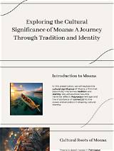 A Journey of Identity and Significance