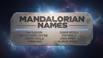 Discover Intriguing Mandalorian Names for Males